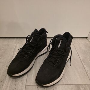 Timberland Men's Black and White Sneakers